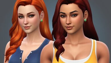 sims 4 hair