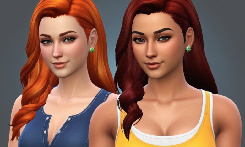 sims 4 hair