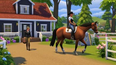 sims 4 horse ranch