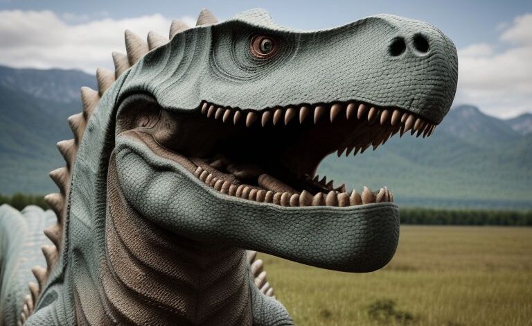 dinosaur with 500 teeth